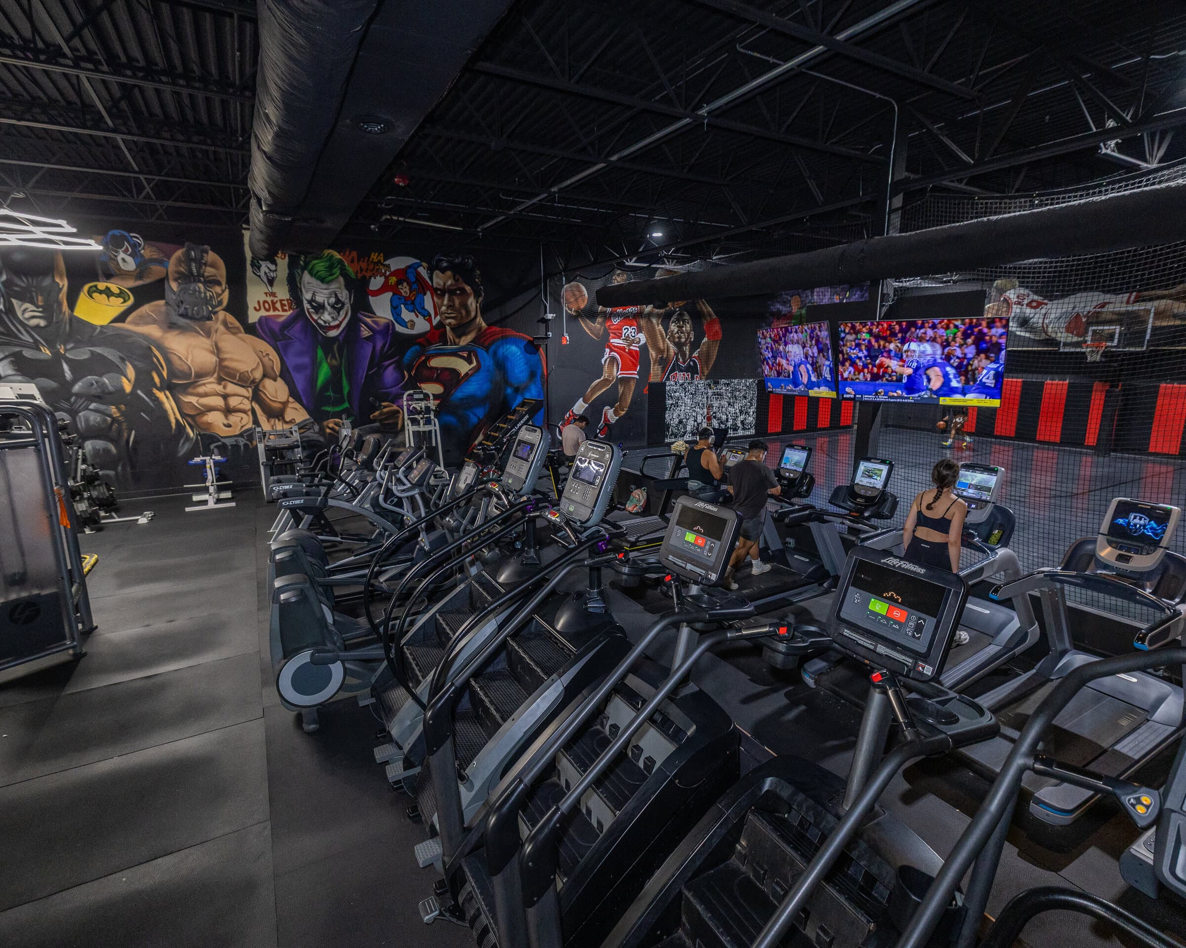 Inside Ryse Athletic Club