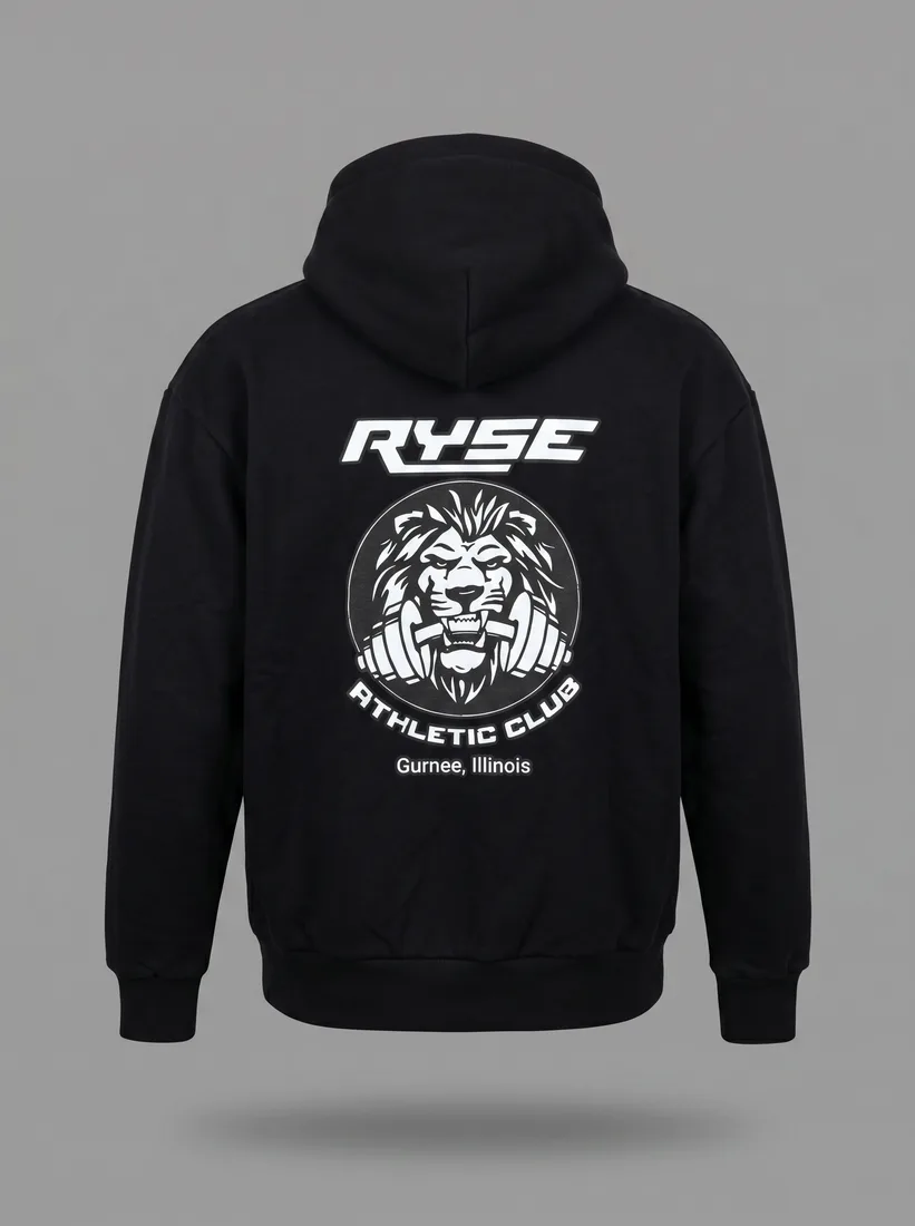 Pullover Hoodie — Black