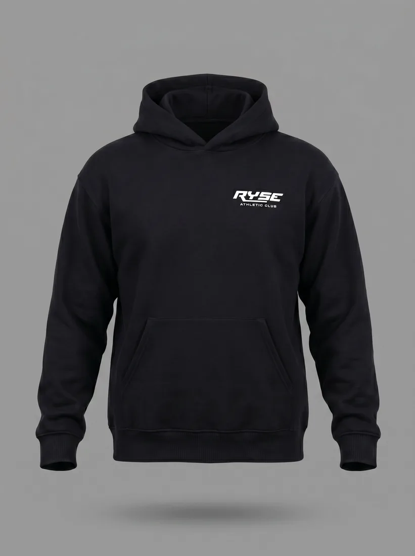 Pullover Hoodie — Black