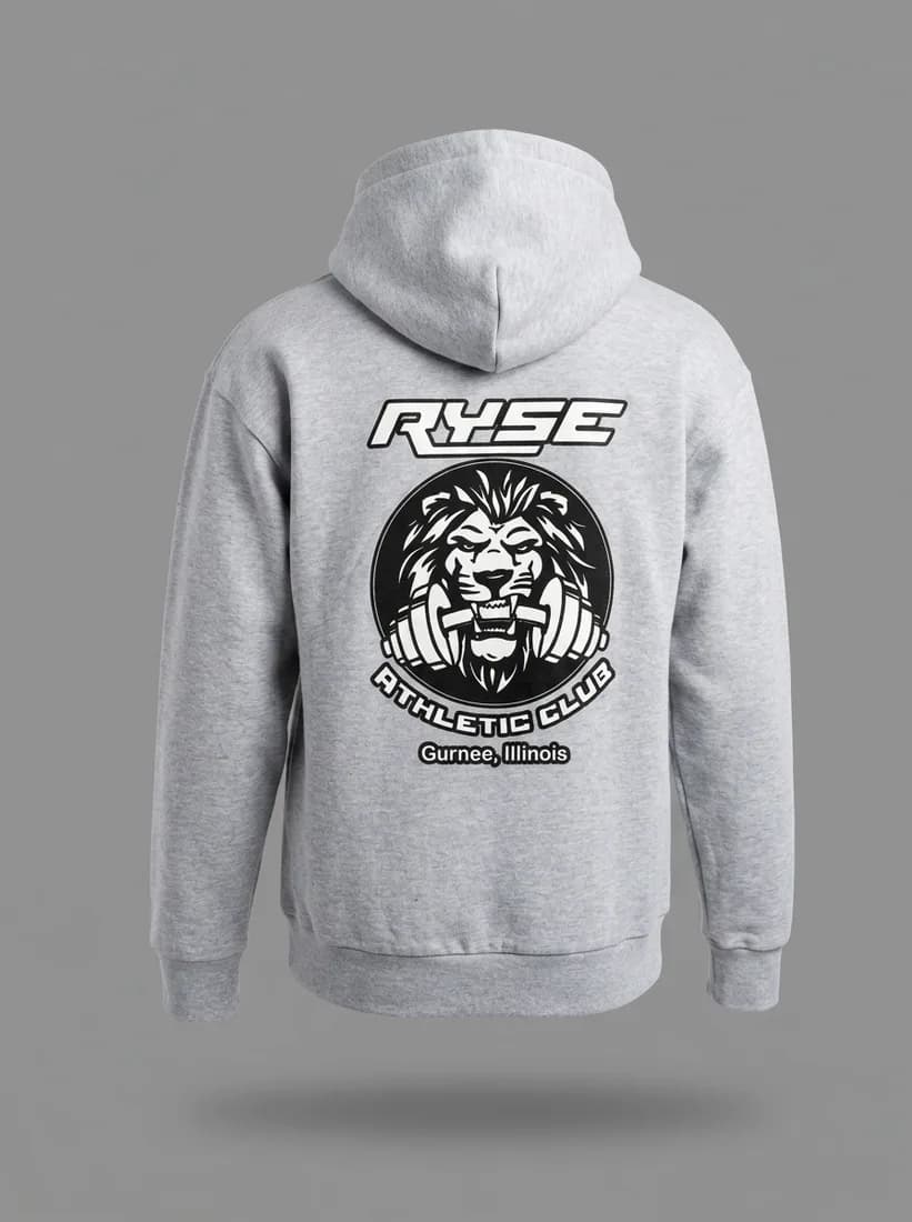 Pullover Hoodie — Light Grey