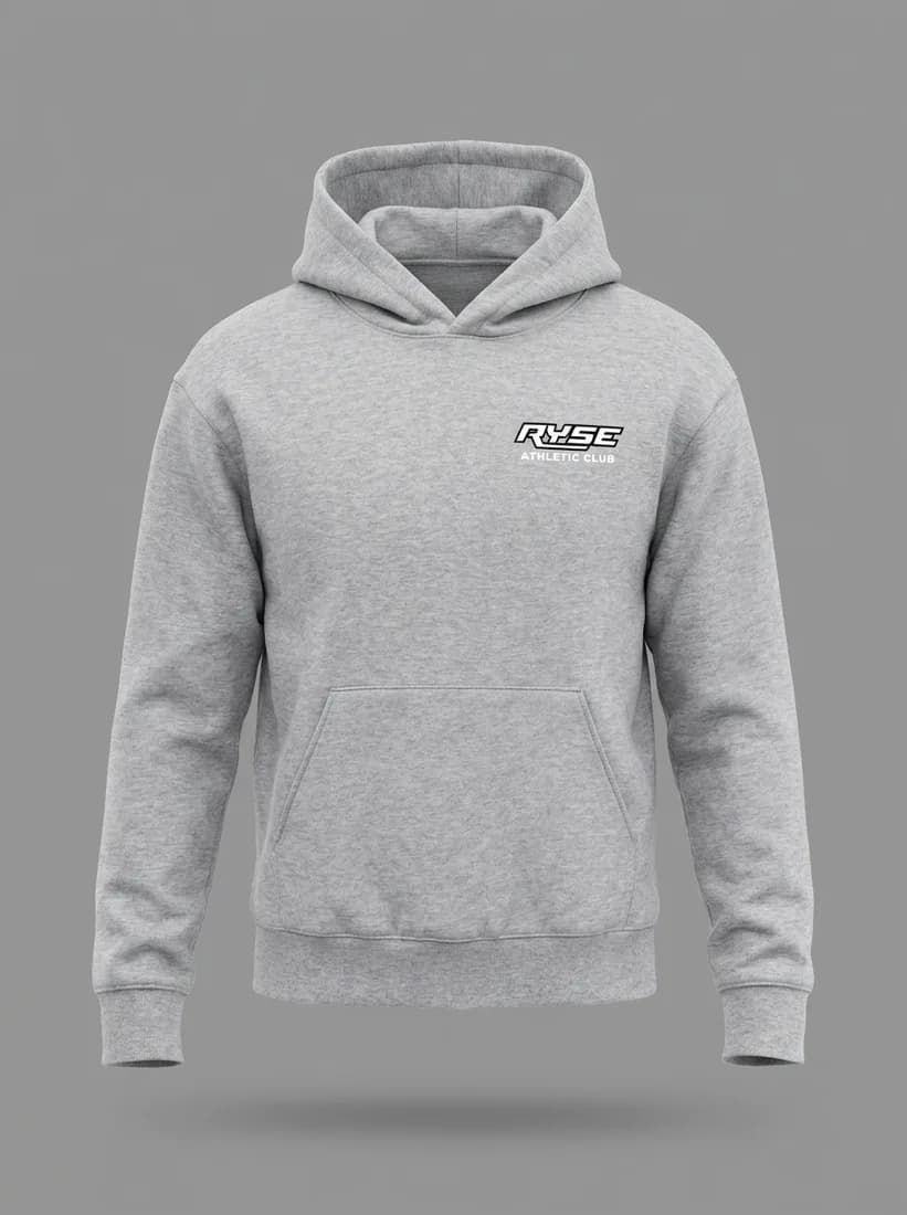 Pullover Hoodie — Light Grey