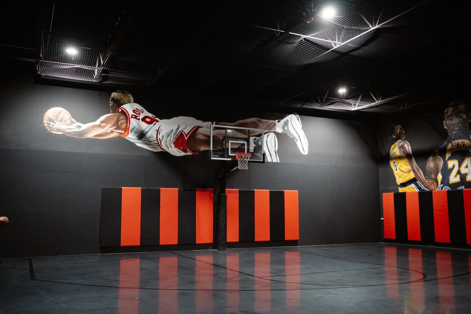 Basketball Court at Ryse Athletic Club Gurnee